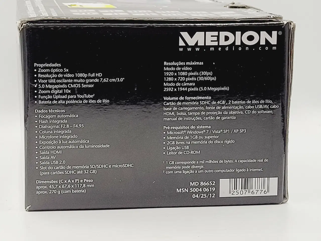 Billede 9 - ⭐️· 📹 Medion Full HD Video Kamera (MD 86652) med 