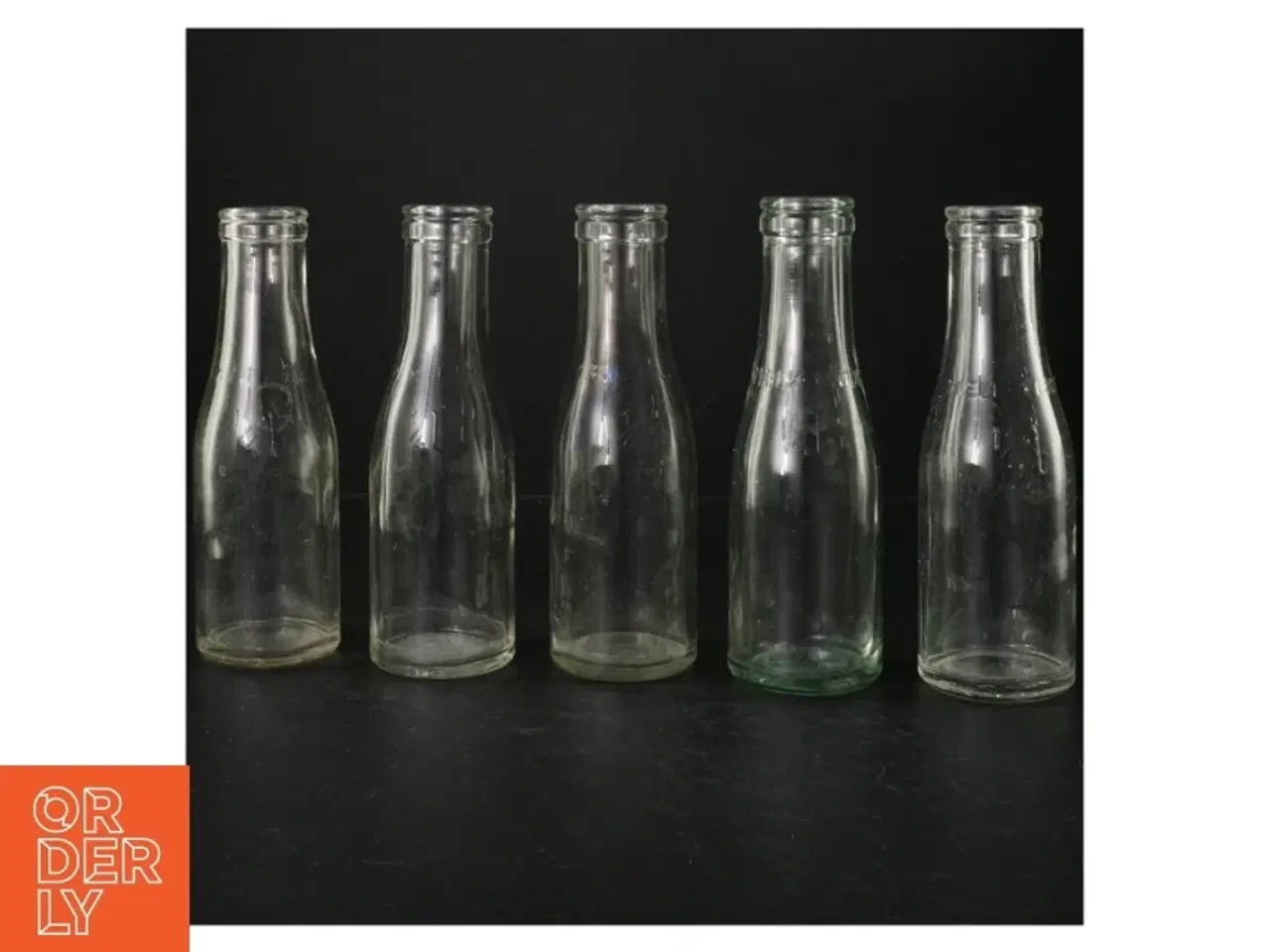 Billede 2 - Genbrugsglasflasker (str. H. 19 cm. 250 ml)