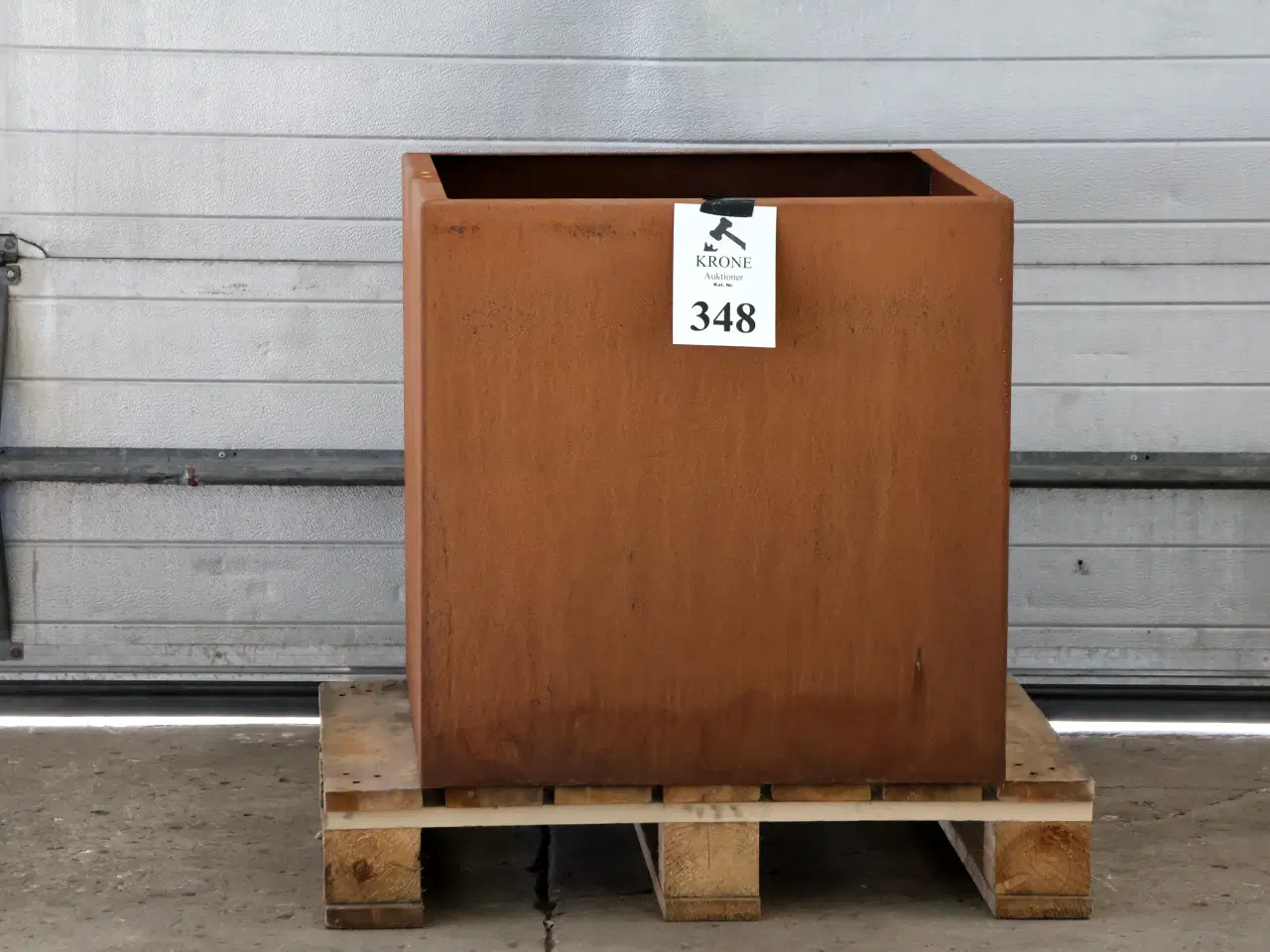 Billede 1 - Plantekasse i 3mm corten stål, 80*80cm H 80cm.