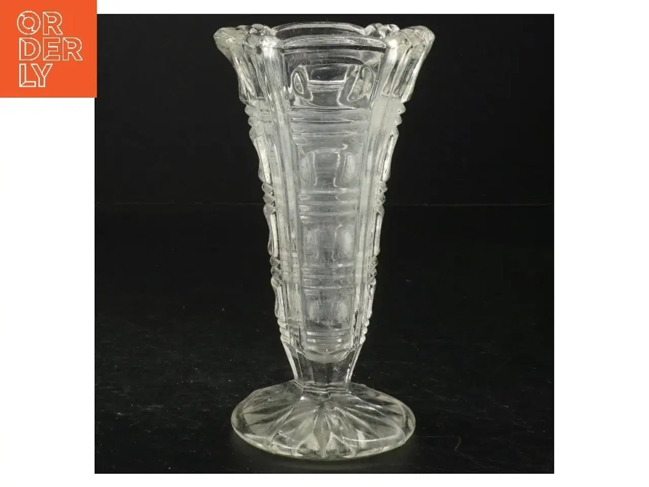 Billede 1 - Glasvase (str. 15 x 9 cm)