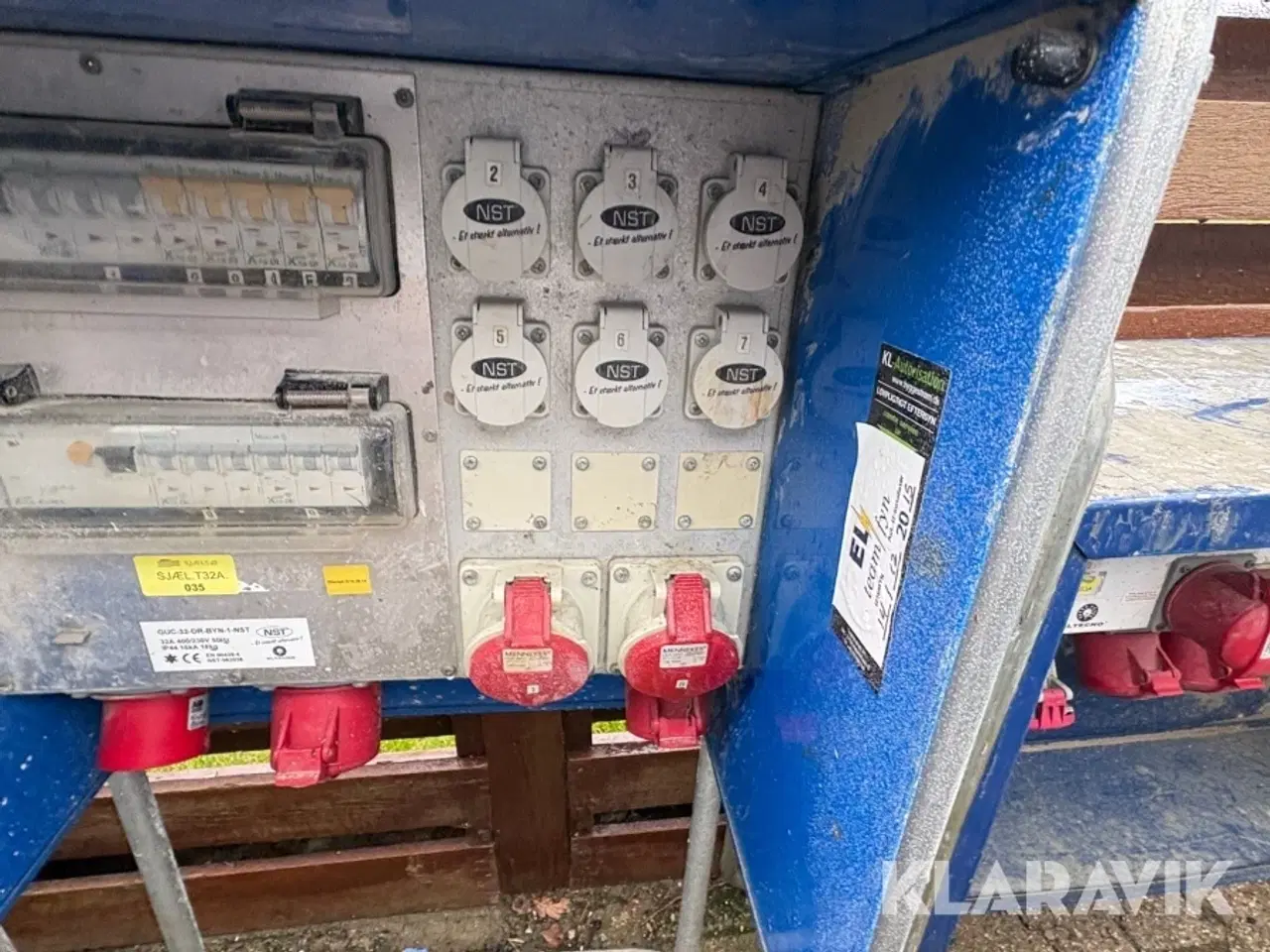 Billede 5 - Byggestrømtavle