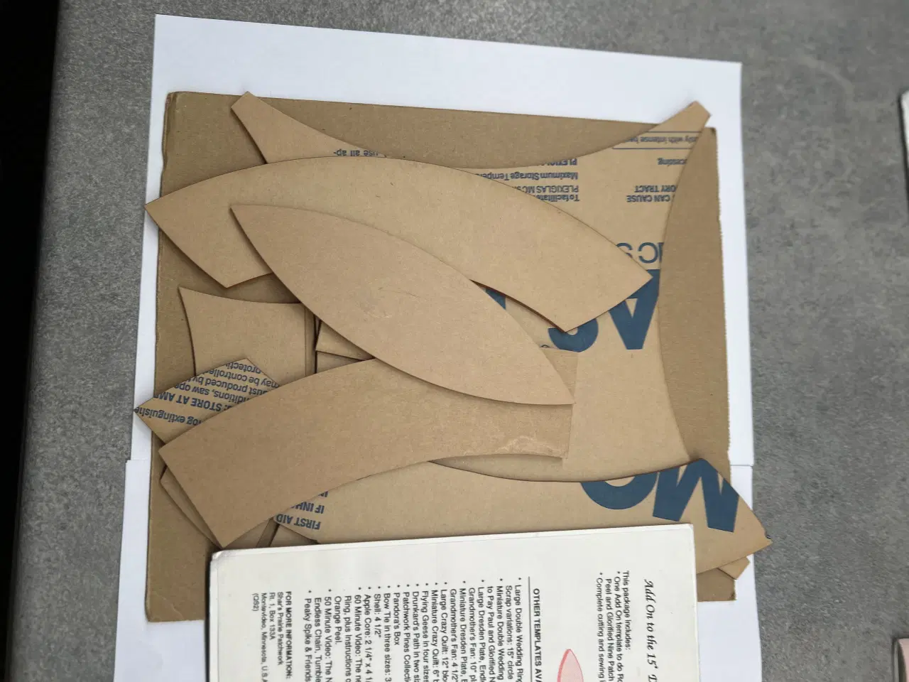 Billede 3 - Skabeloner