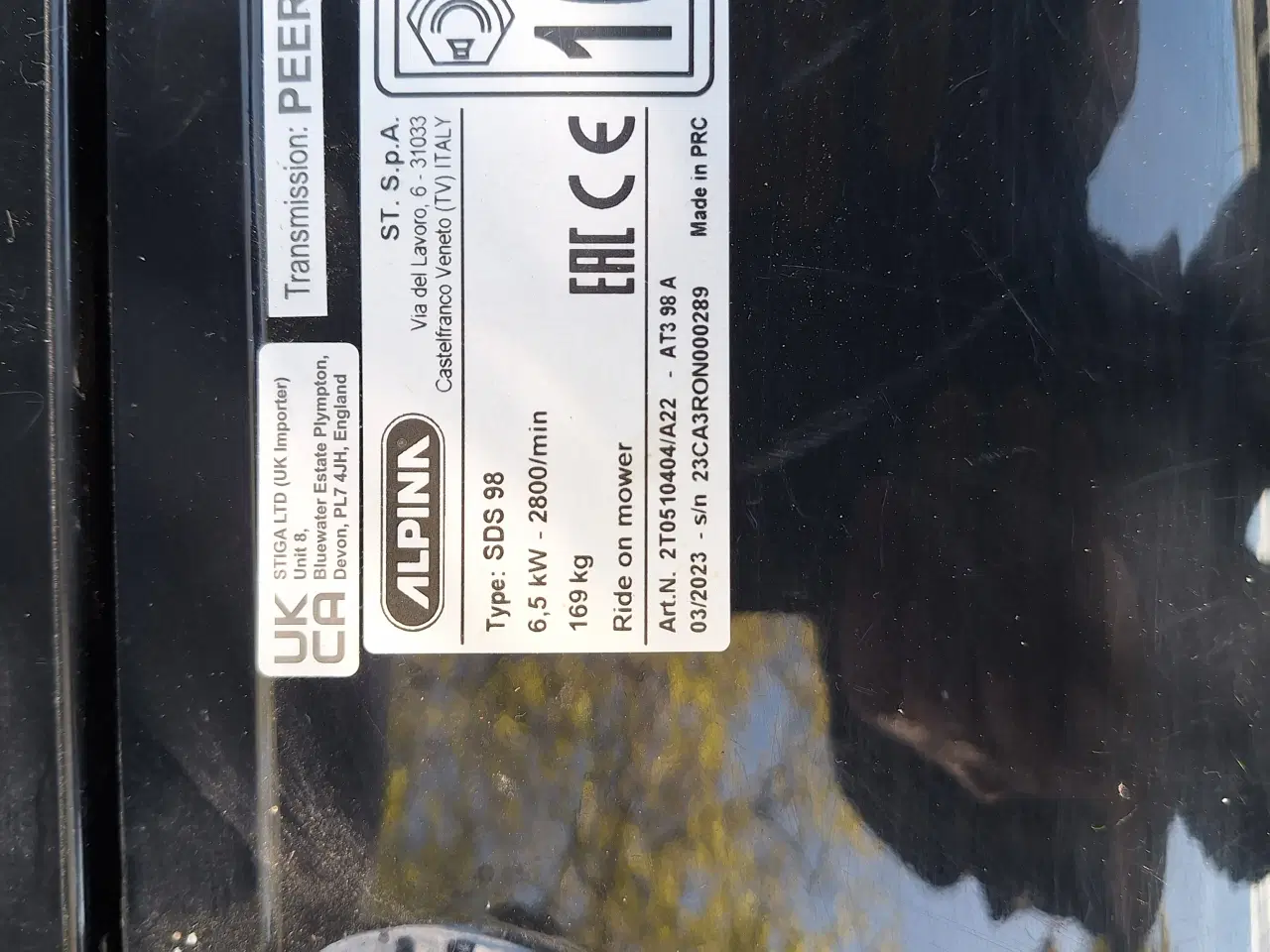 Billede 6 - Stiga Alpina havetraktor