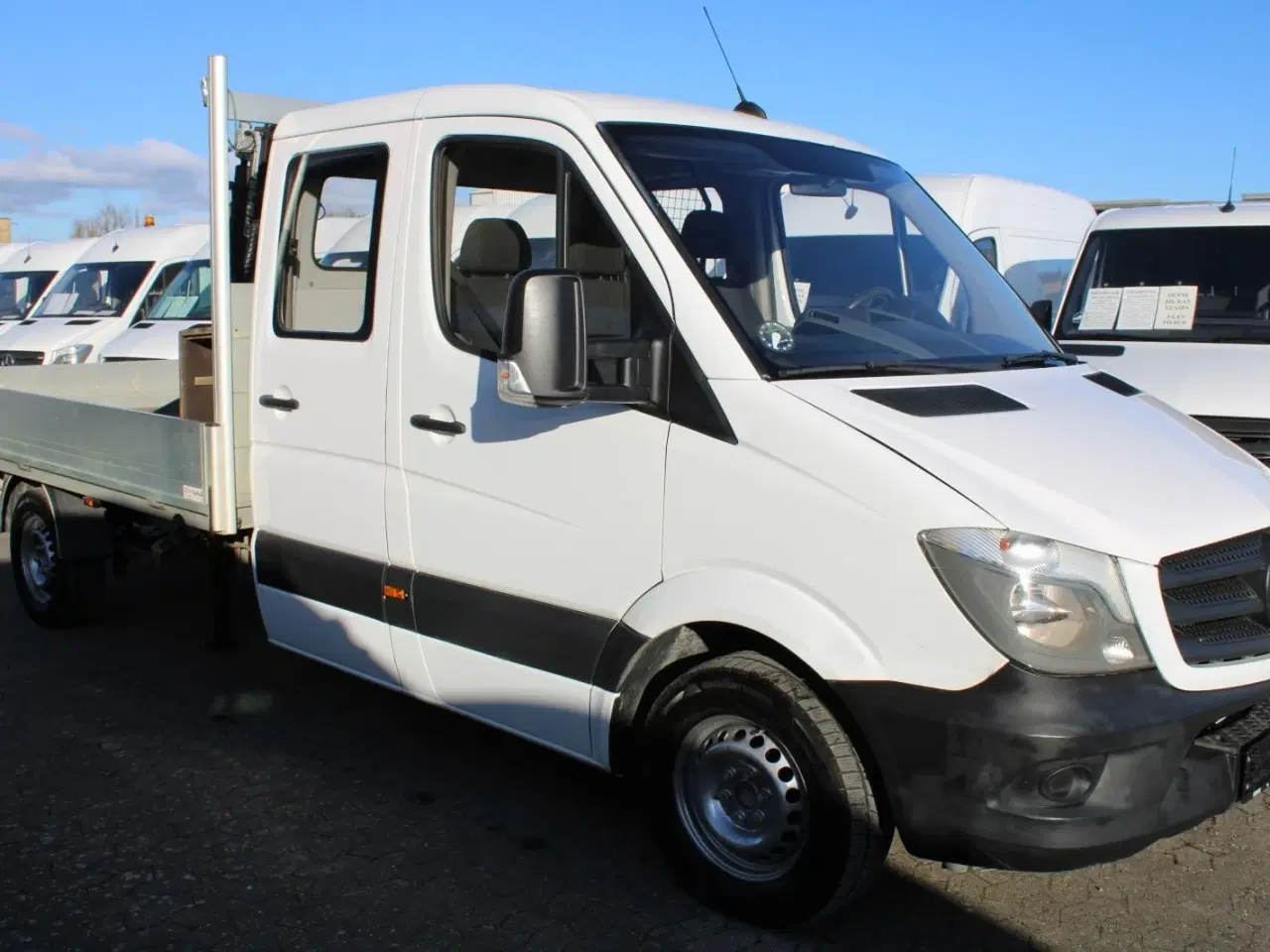 Billede 3 - Mercedes Sprinter 316 2,2 CDi R3 Mandskabsvogn m/lad