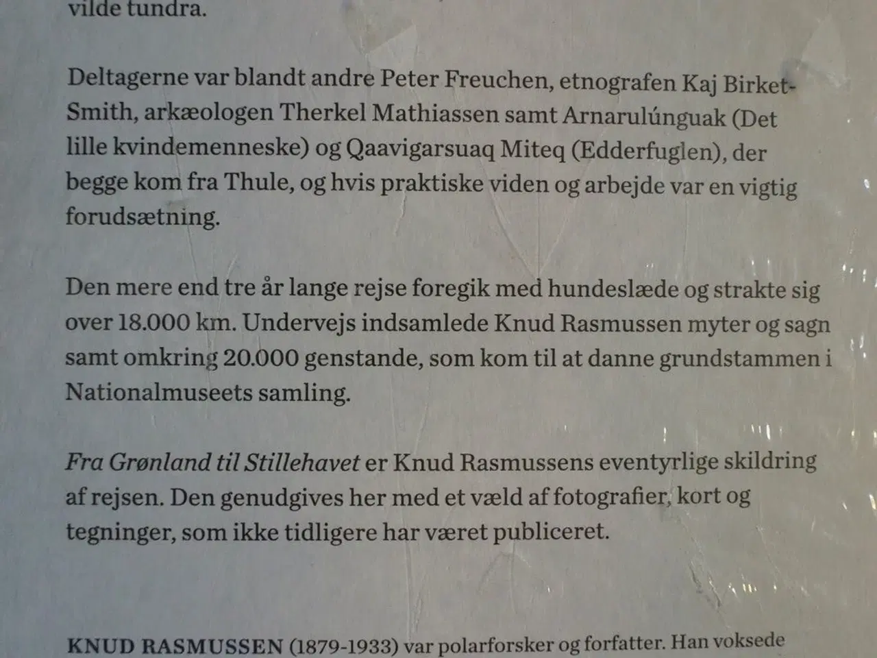 Billede 2 - fra grønland til stillehavet - ny i plast, af knud