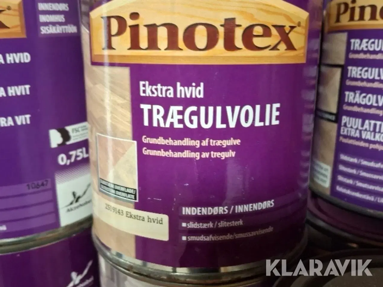 Billede 2 - Assorteret olier & lak Pinotex - Træolie, køkkenbords olie & panellak, ca 100 styk