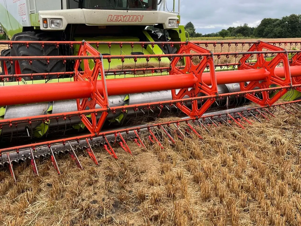 Billede 21 - CLAAS LEXION 420 Velholdt maskine med kun 1900timer og 600 Skærbord
