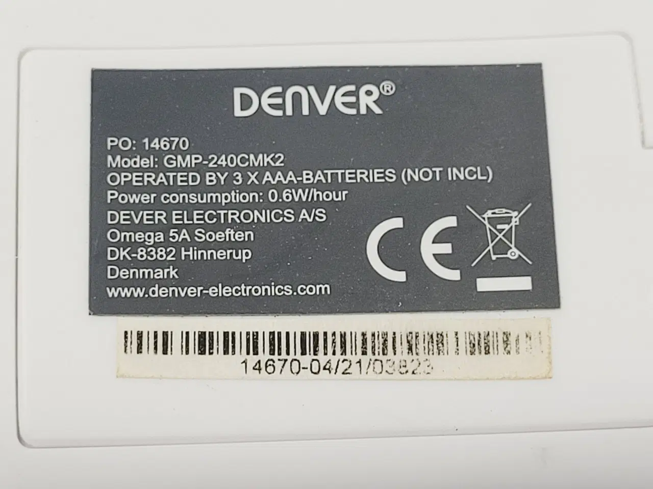 Billede 8 - ⭐️· 🎮 Denver Håndholdt Spillekonsol - 150 Spil! 