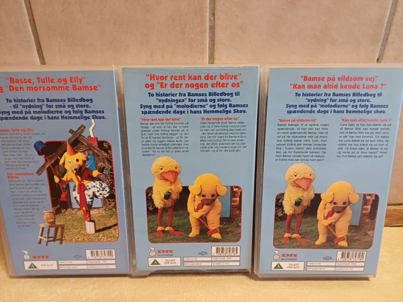 Billede 5 - Bamses Billedbog VHS samling børnefilm