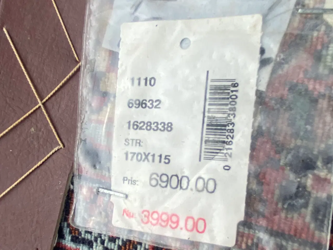 Billede 3 - Flot tæppe til spise/sofabord