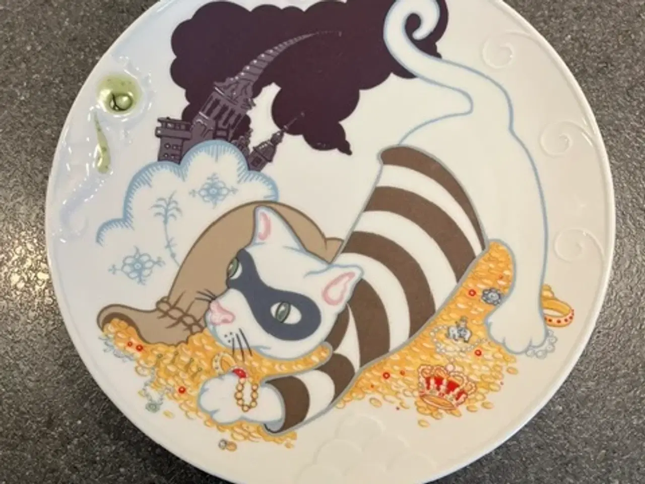 Billede 1 - Royal Copenhagen Masqueradetallerken af Shane Brox