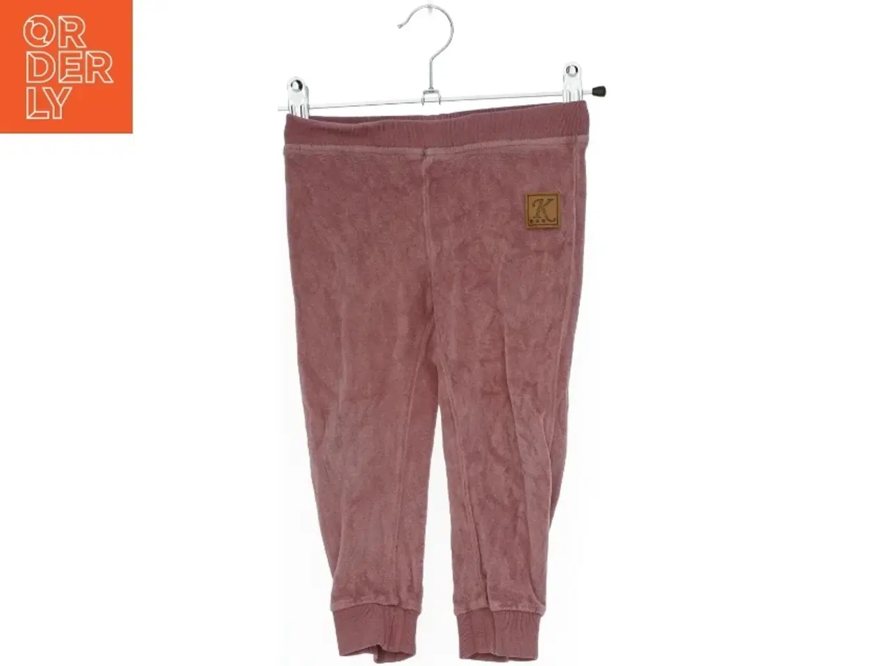Billede 1 - Rosa velourbukser fra Krymmel (str. 92)