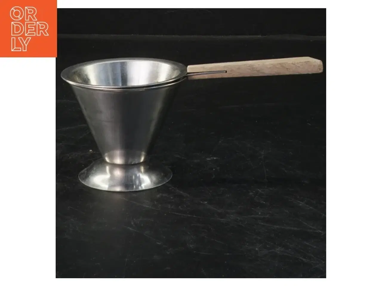 Billede 1 - Metalsigte til the (str. 14x7 cm)