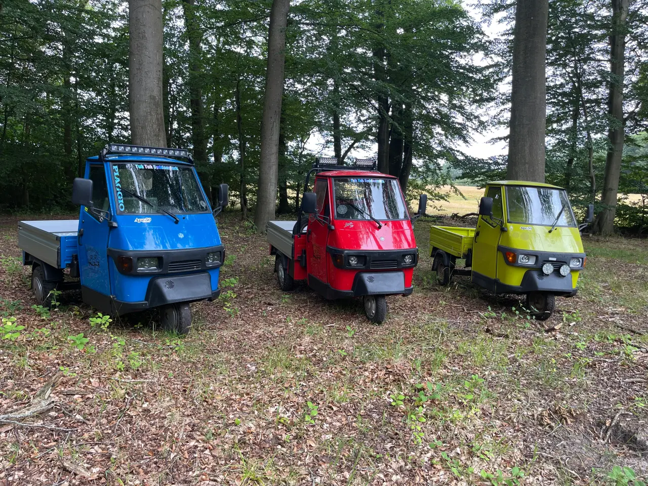 Billede 1 - Piaggio Ape50 elektrisk håndbremse