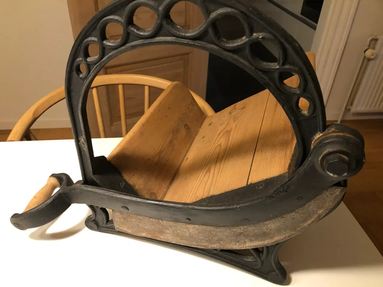 Billede 6 - Flot retro brødskærer i stor størrelse