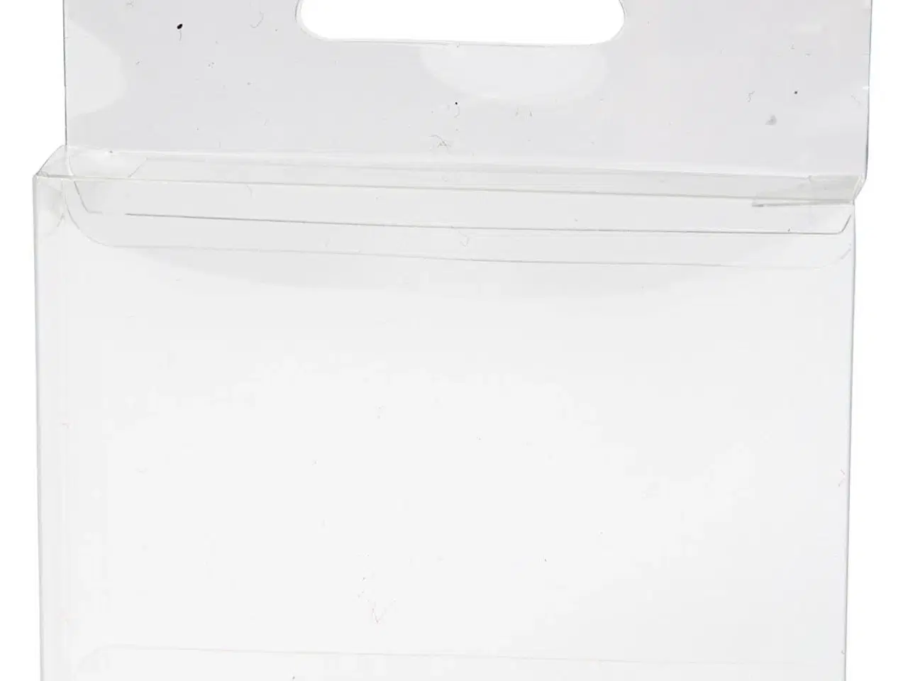 Billede 1 - Glasklar PET Æske 74x54x10 mm - 100 stk.