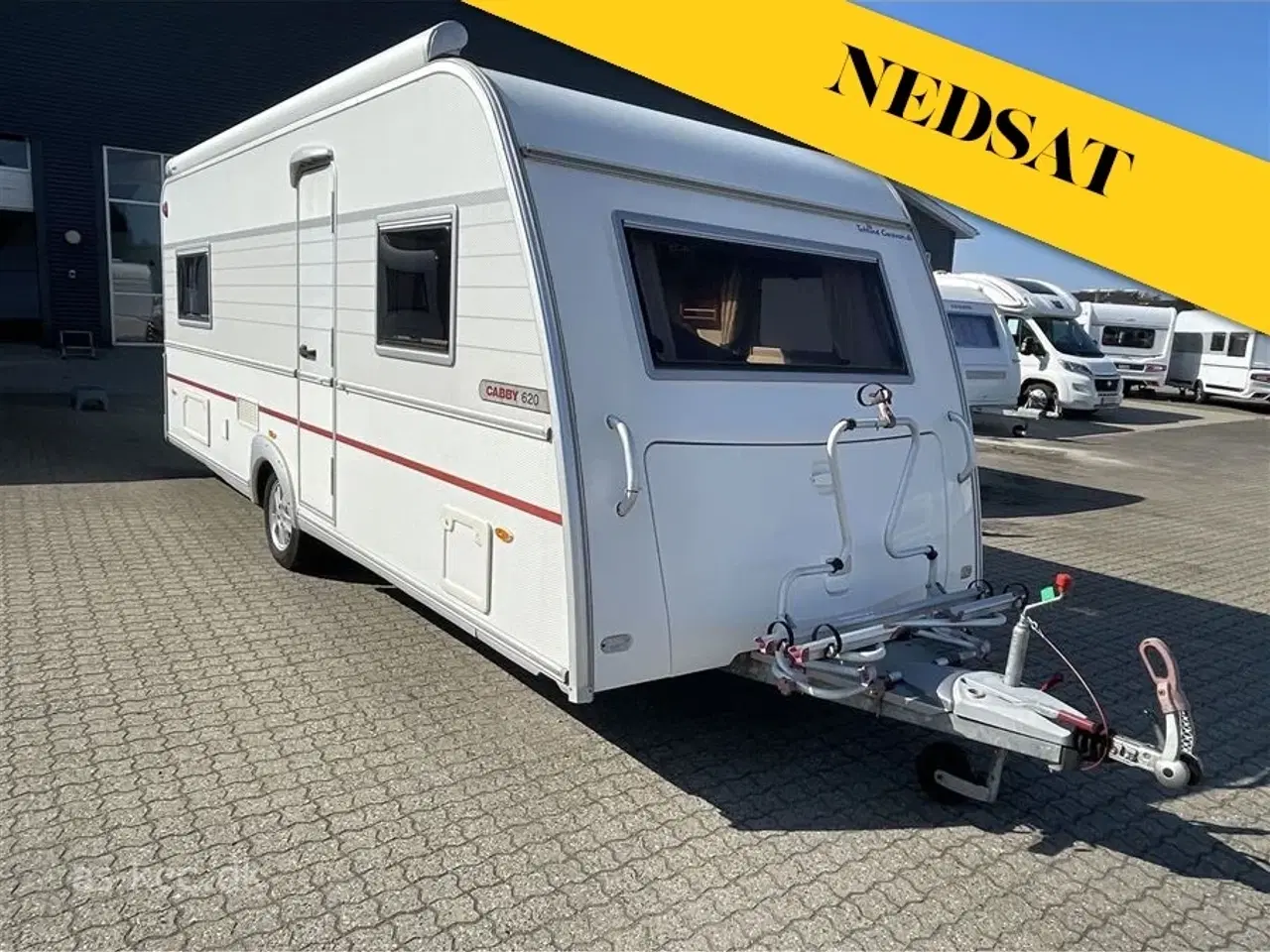 Billede 1 - 2008 - Cabby Comfort 620+ F3 Alde Centralvarme   Cabby Comfort 620+ F3 årg. 2008 Markise på tag 12v., cykelstativ, Isabella Capri 2,5 m fortelt, mover 4 sovepladser, 5 siddepladser.