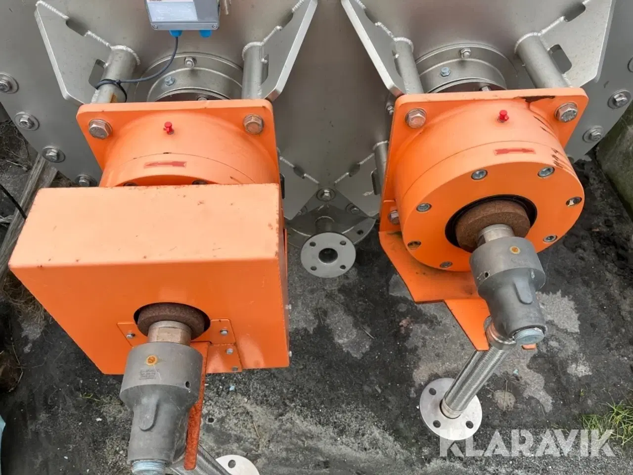 Billede 7 - Skruetransportør Segler SDD 630 dobbelt kølesnegl 1 styk