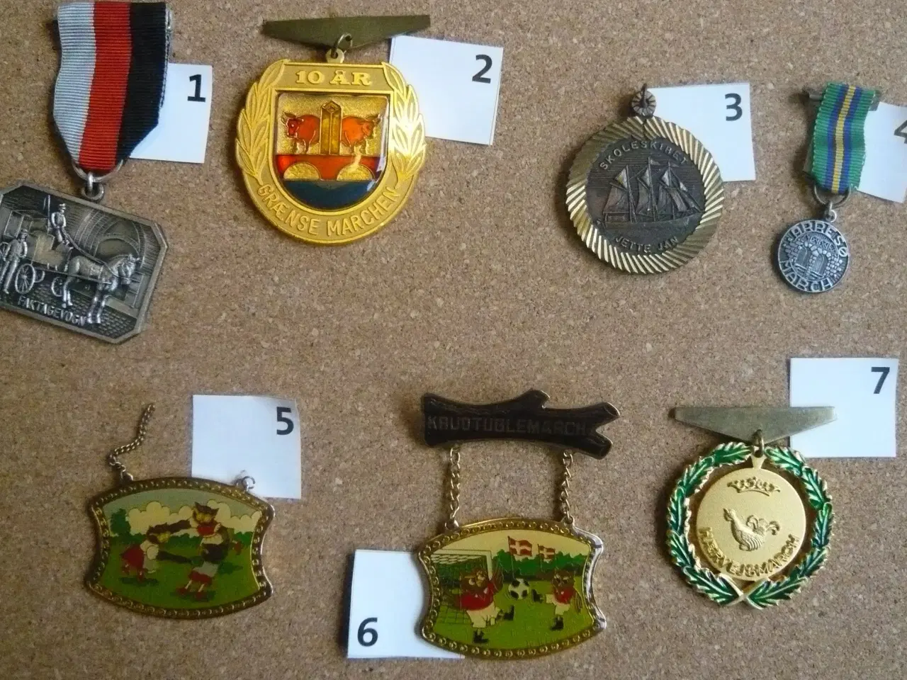 Billede 1 - Diverse medaljer (12)