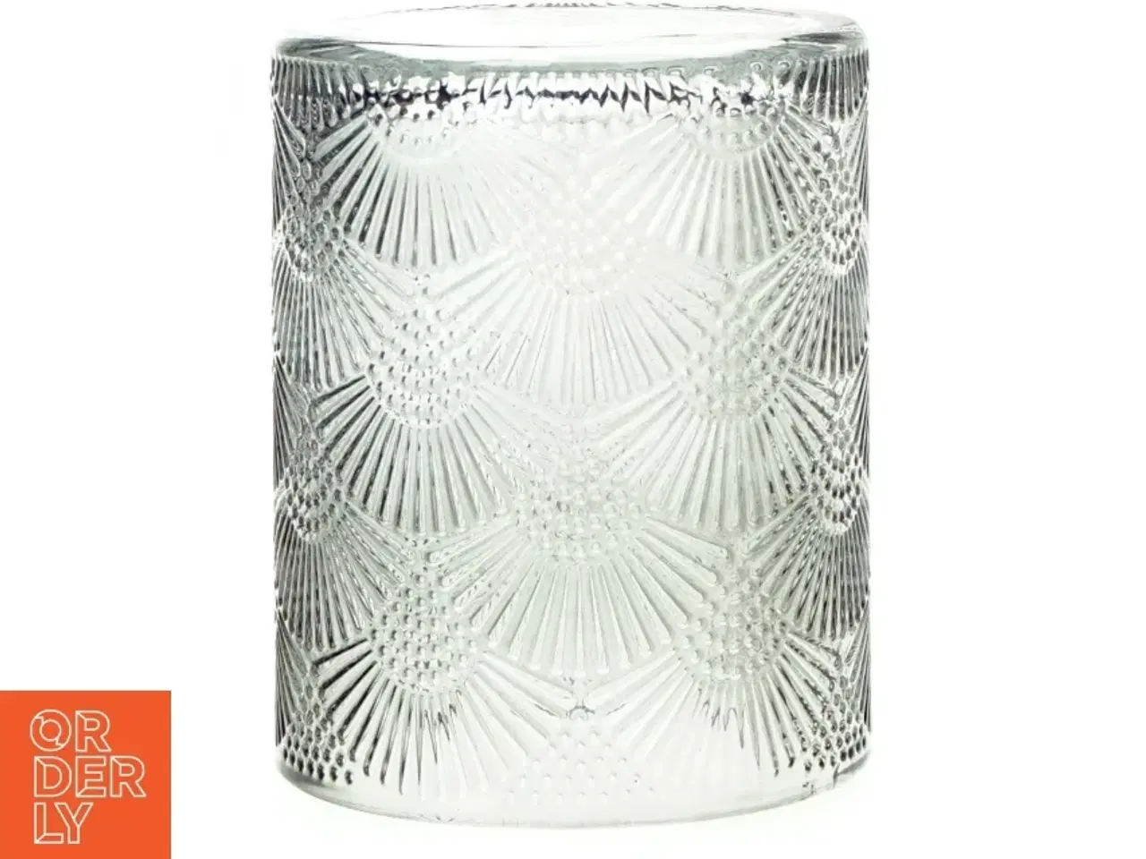 Billede 2 - Art deco vifte mønster Vase (str. 12 cm)