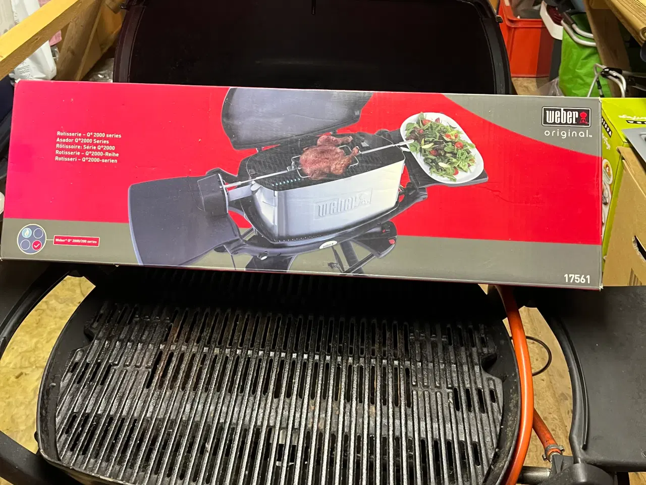 Billede 6 - Grill med tilbehør