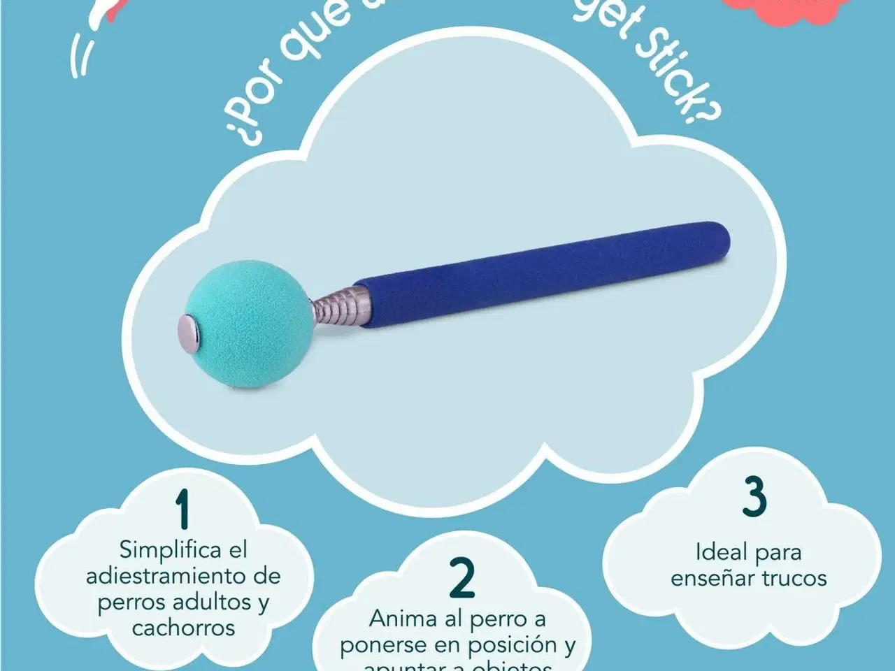 Billede 7 - Coachi Training Toy Stick - Blå hundetræningslegetøj