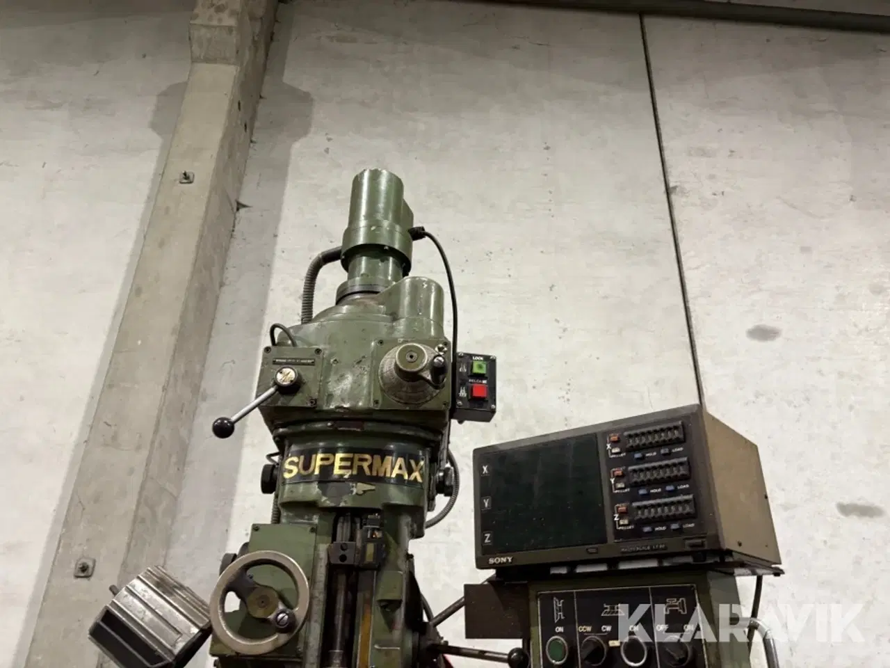 Billede 7 - Digital metalfræser Supermax YCM-20S