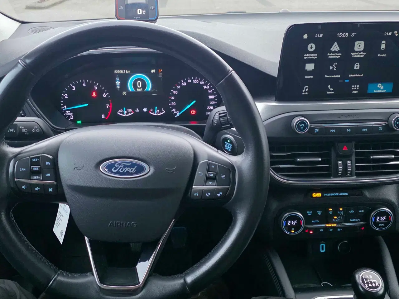 Billede 8 - Ford focus 1.0 EcoBoost 2019 kørt 82.000 km 