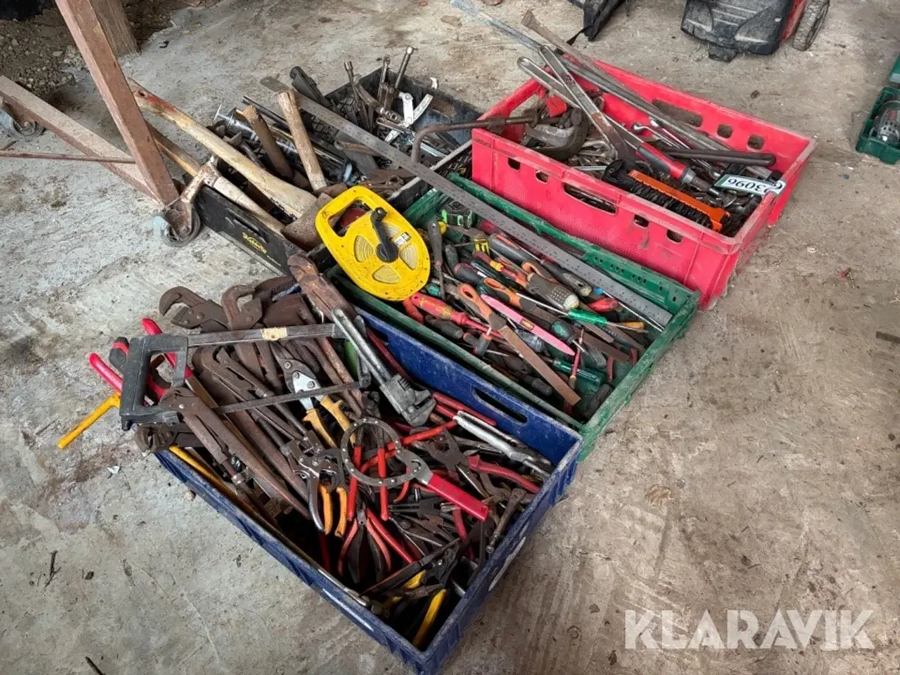 Billede 11 - Håndværktøj stort samlet lot