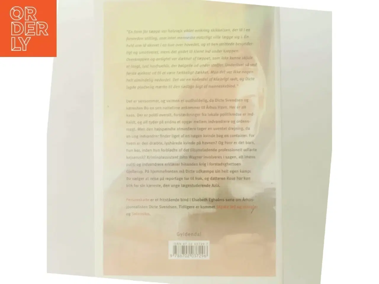 Billede 3 - Personskade af Elsebeth Egholm (Bog)