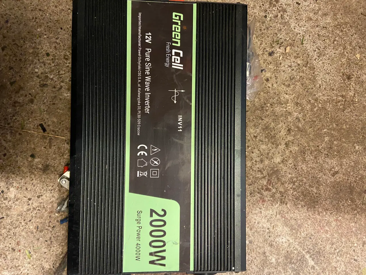 Billede 1 - inverter 12/240V