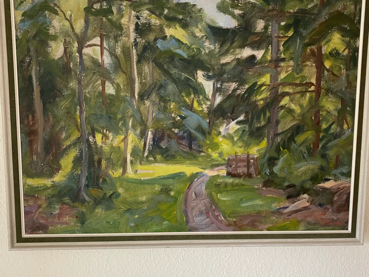 Billede 4 - Oliemaleri Vilhelm Henriques