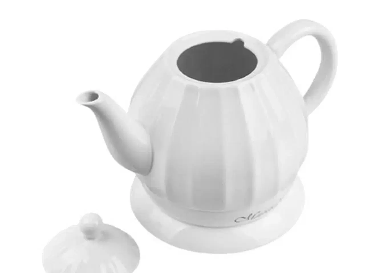 Billede 2 - Elkedel Maestro MR-070 1,2 l – keramisk, 1.200 W, hvid