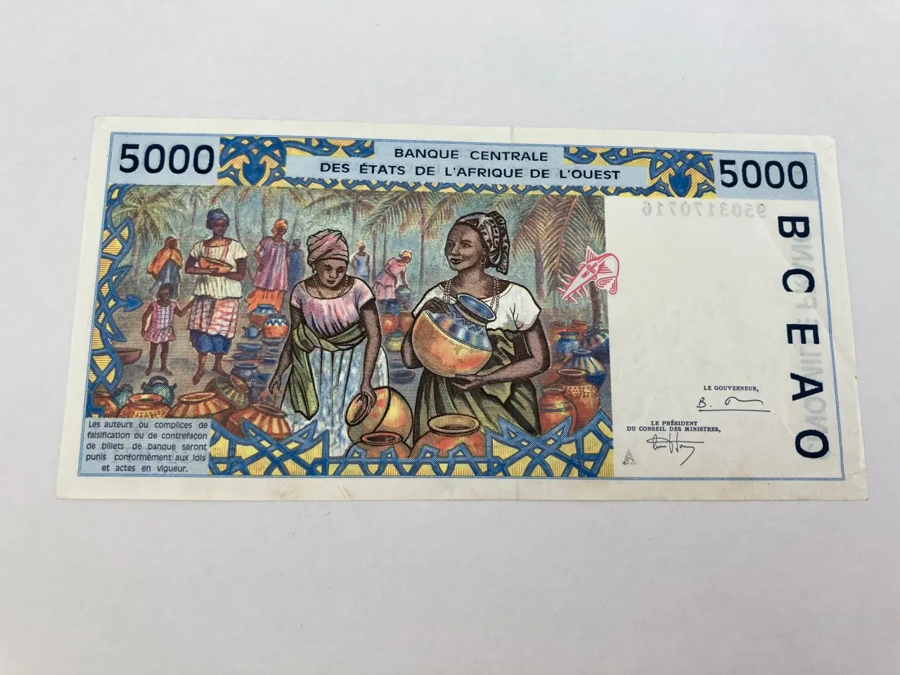 Billede 2 - 5000 Francs West Africa