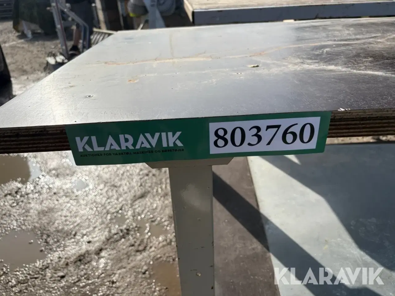 Billede 11 - Værksted bord