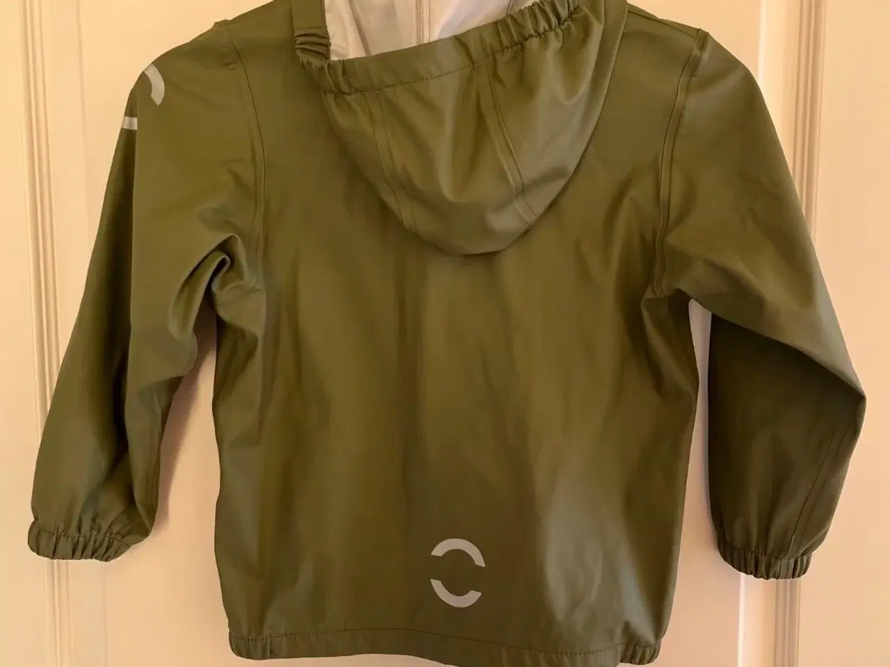 Billede 2 - Army grøn Mikk-Line regnjakke