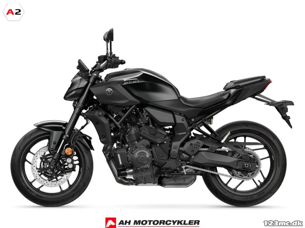 Billede 3 - Yamaha MT-07 Y-AMT Tech Black 35kW