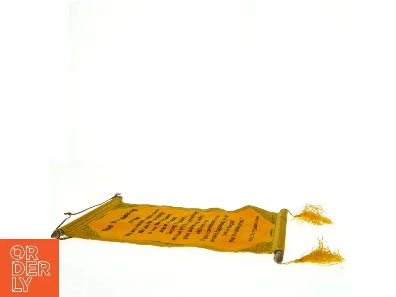 Billede 3 - Dekorativ Vægbanner med Citat (str. 36 x 21 cm)