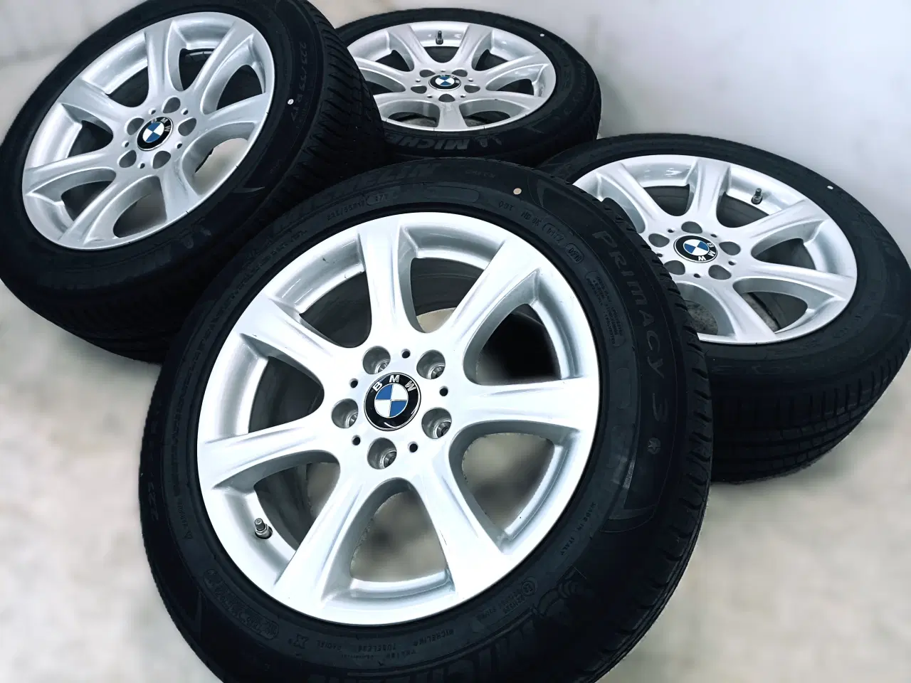 Billede 2 - 5x120 17" ET34 nav 72,6ø BMW sommersæt inkl.TPMS