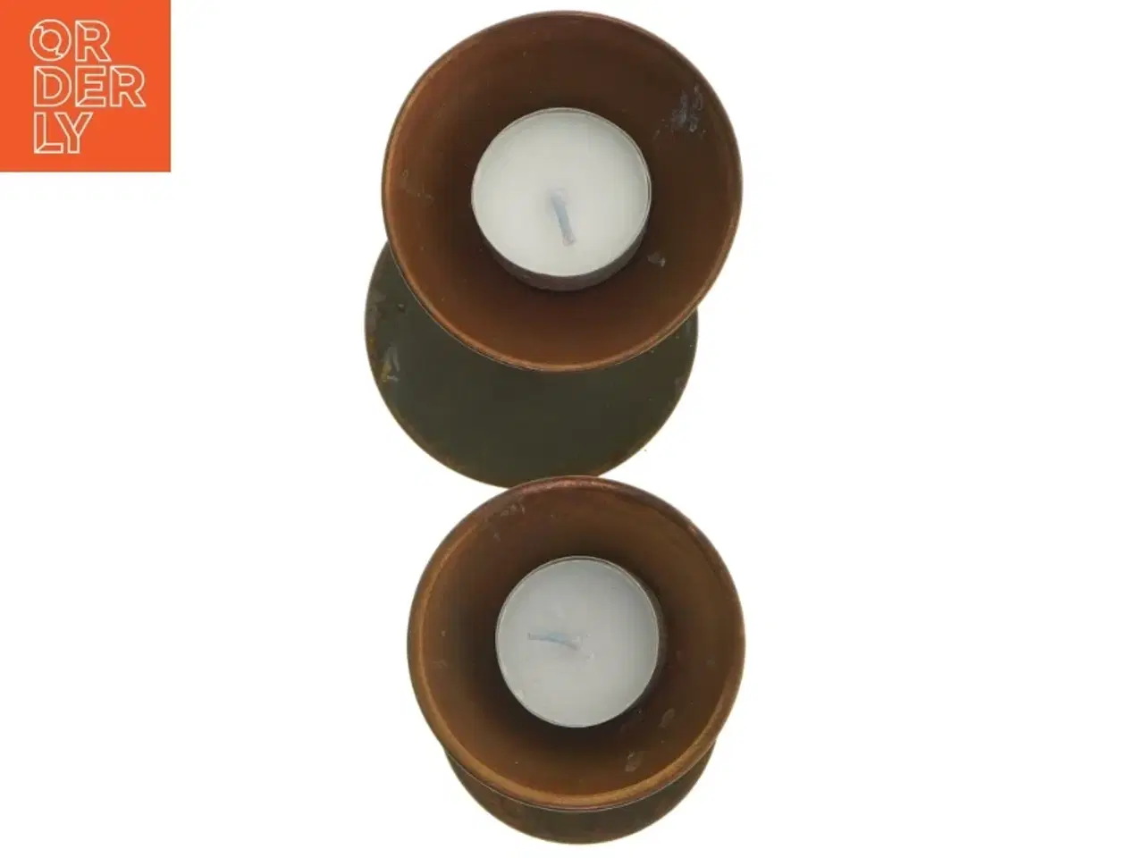 Billede 3 - Lysestager (str. 26 cm. 20 cm)