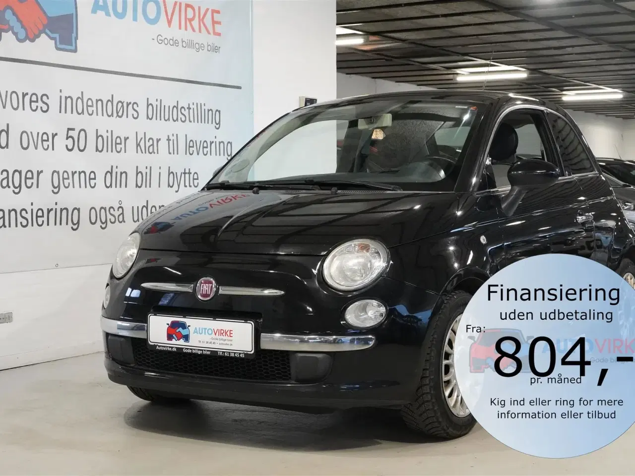 Billede 1 - Fiat 500 1,2 Lounge 69HK 3d