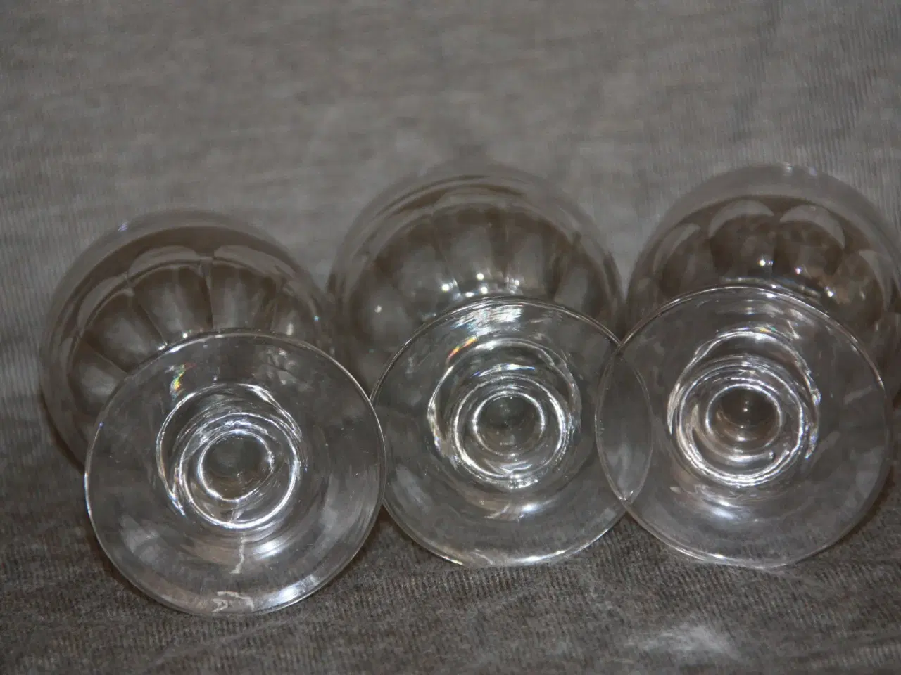 Billede 5 - Gamle tøndeglas / barilglas med slibninger Kastrup