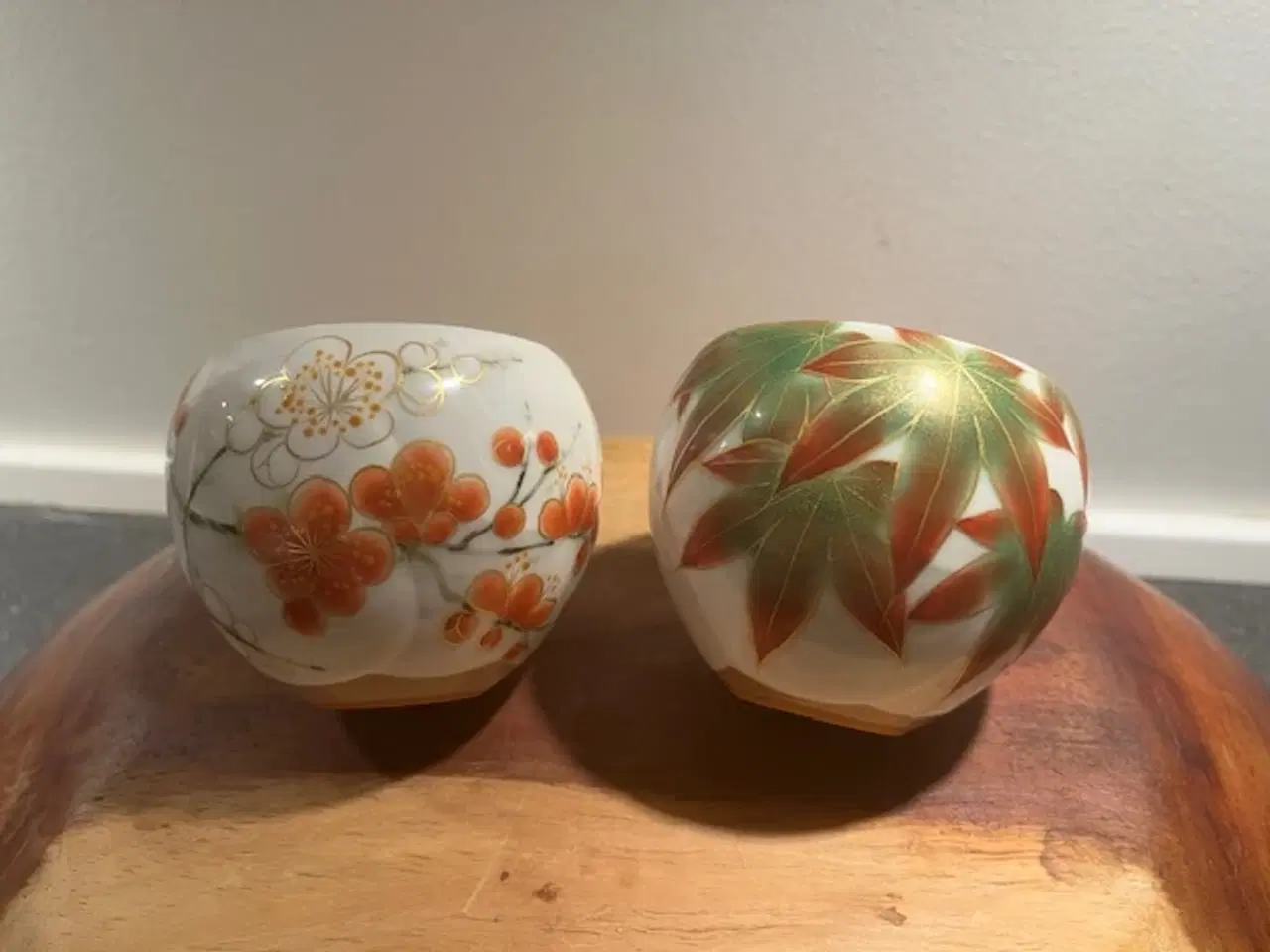 Billede 1 - Smukke håndmalede japanske skåle – Kyo-ware (Touan