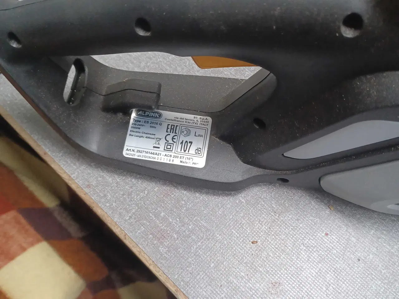 Billede 1 - El kædesav