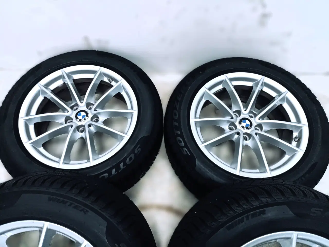 Billede 4 - 5x112 17" ET27 nav 66,6ø BMW vintersæt inkl.TPMS