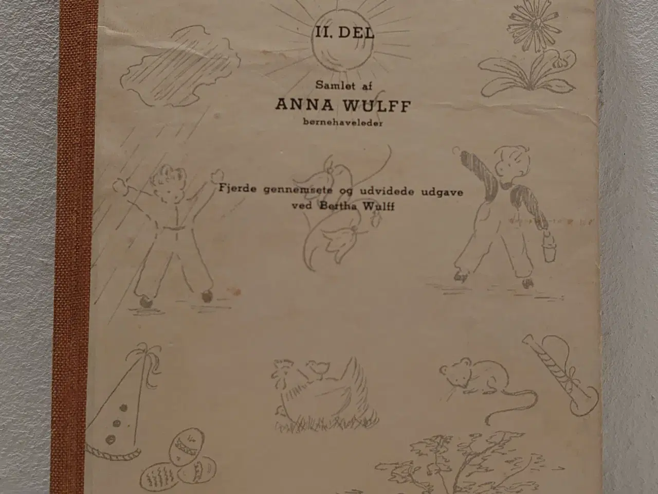 Billede 1 - Anna Wulf:Sange og sanglege for småbørn. 1955.