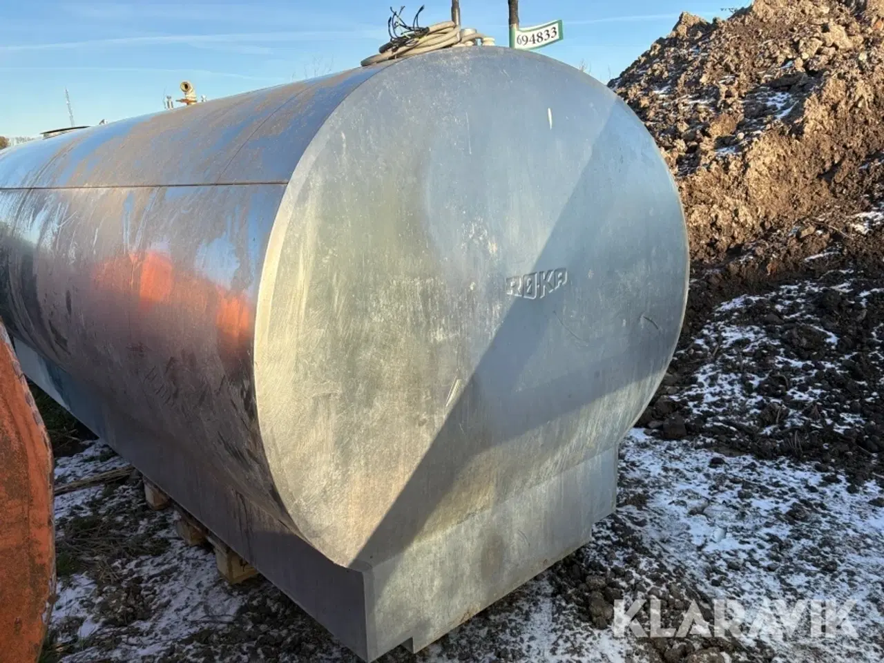 Billede 3 - Mælketank Røka