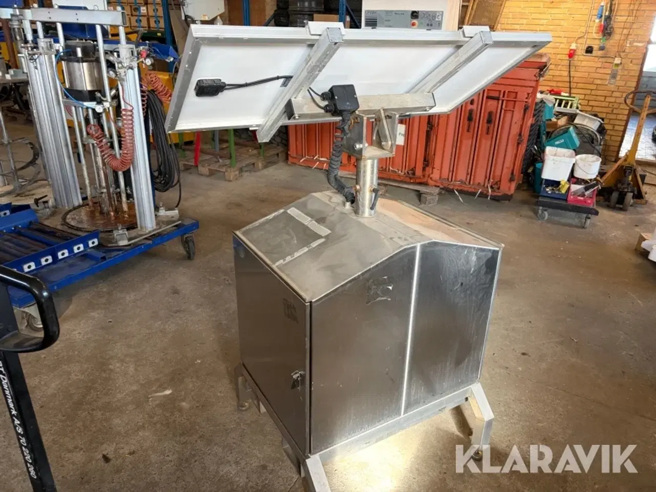 Billede 3 - Mobil solcelle-strømstation VivaEnergi SA100-36W