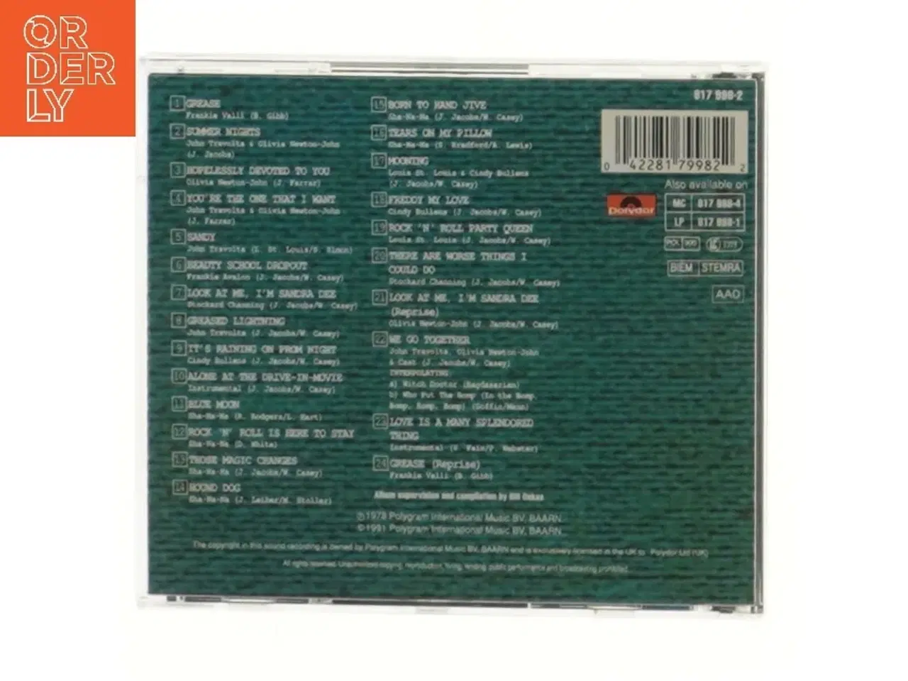 Billede 3 - Grease Soundtrack CD