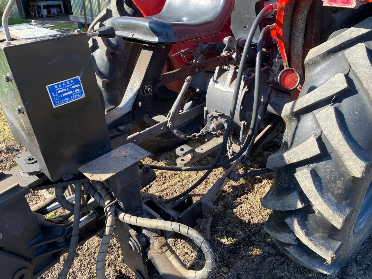 Billede 2 - Gravearm til traktor